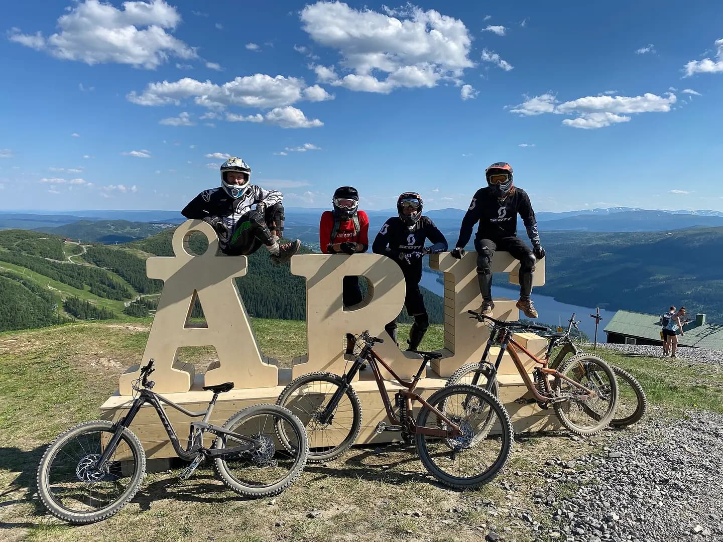 Mountainbike Sweden Åre Sunshine