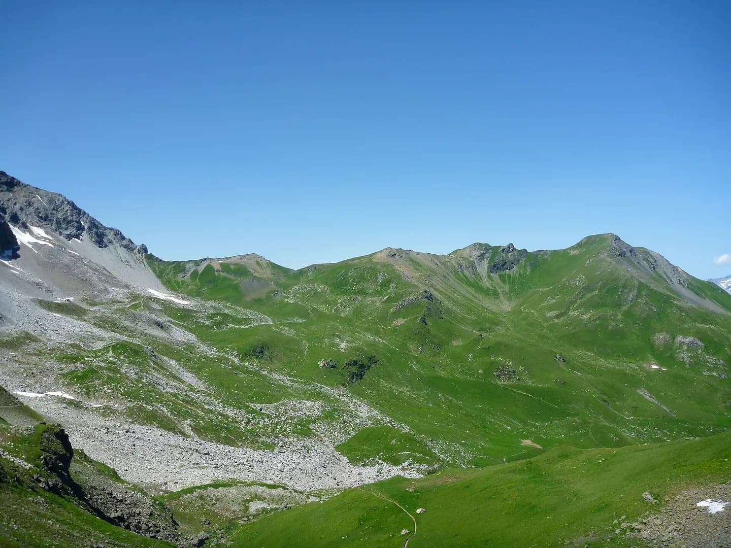 Urdenfürggli mountain pass, Arosa/Lenzerheide, Switzerland