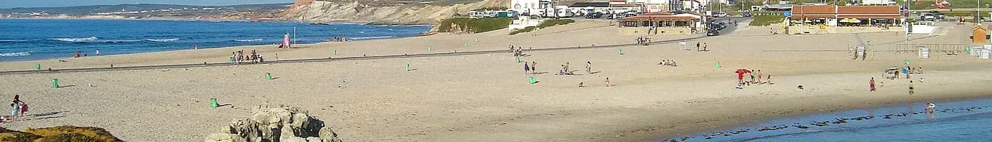 Beach at Praia do Baleal, Ferrel, Peniche, Portugal