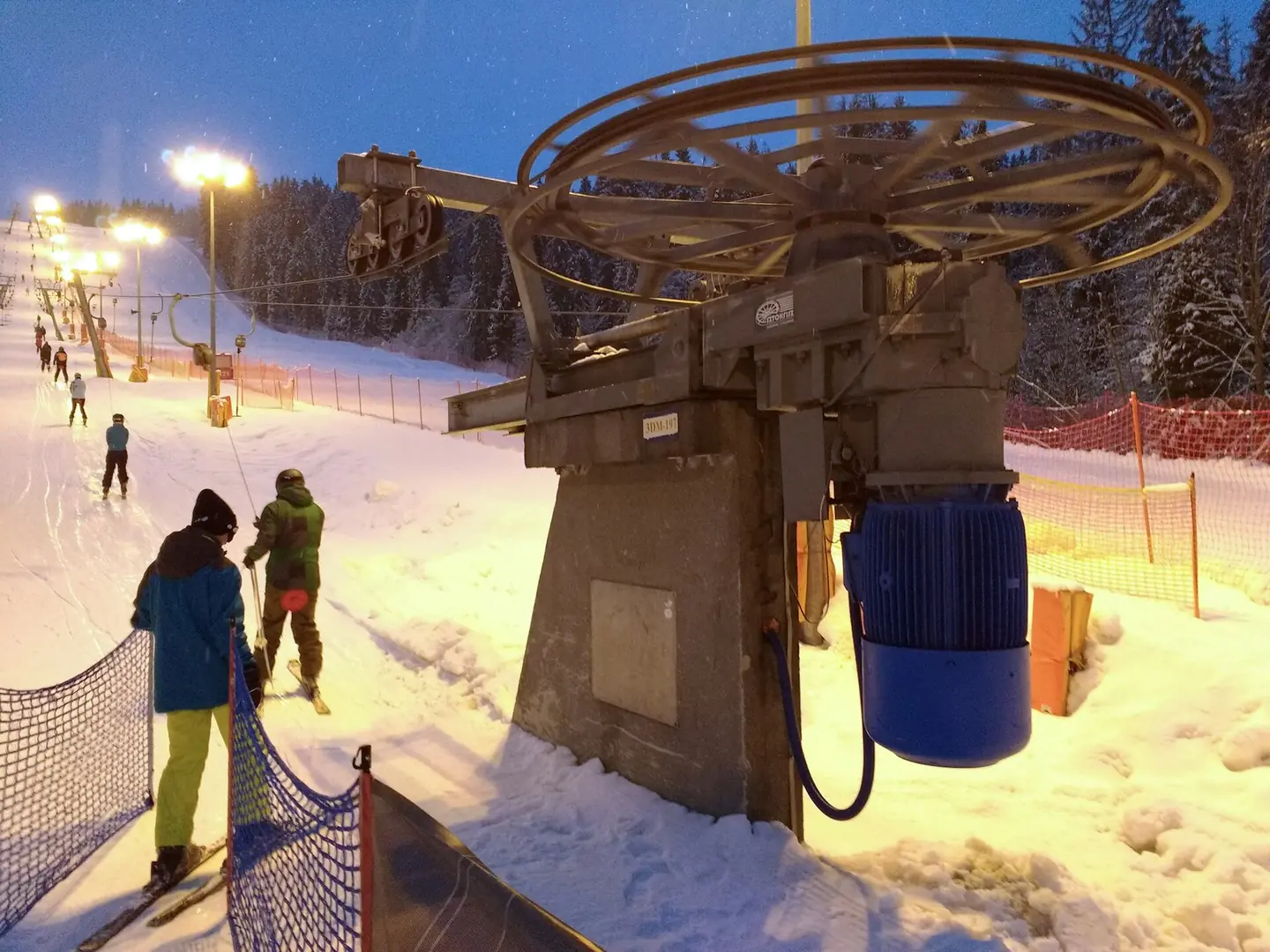 Ski lift in Białka Tatrzańska, Poland