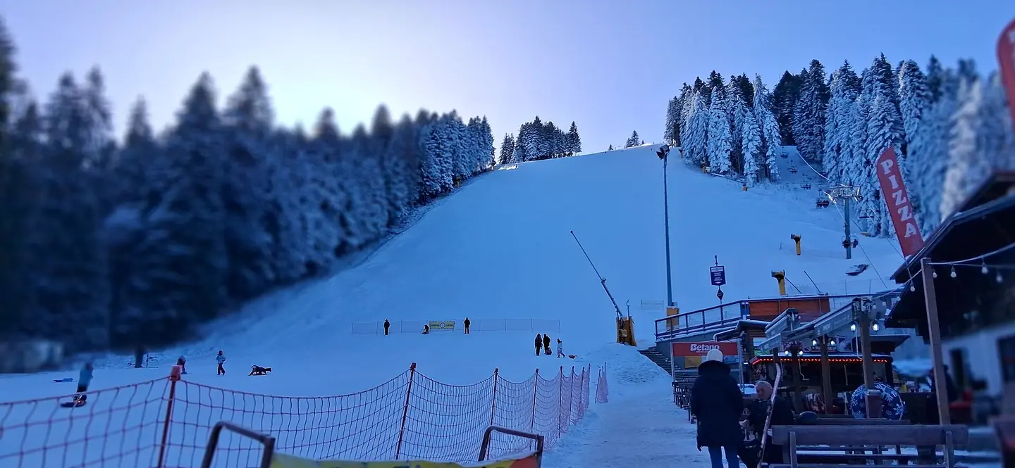 Ski resort in the town of Borovets, Bulgaria