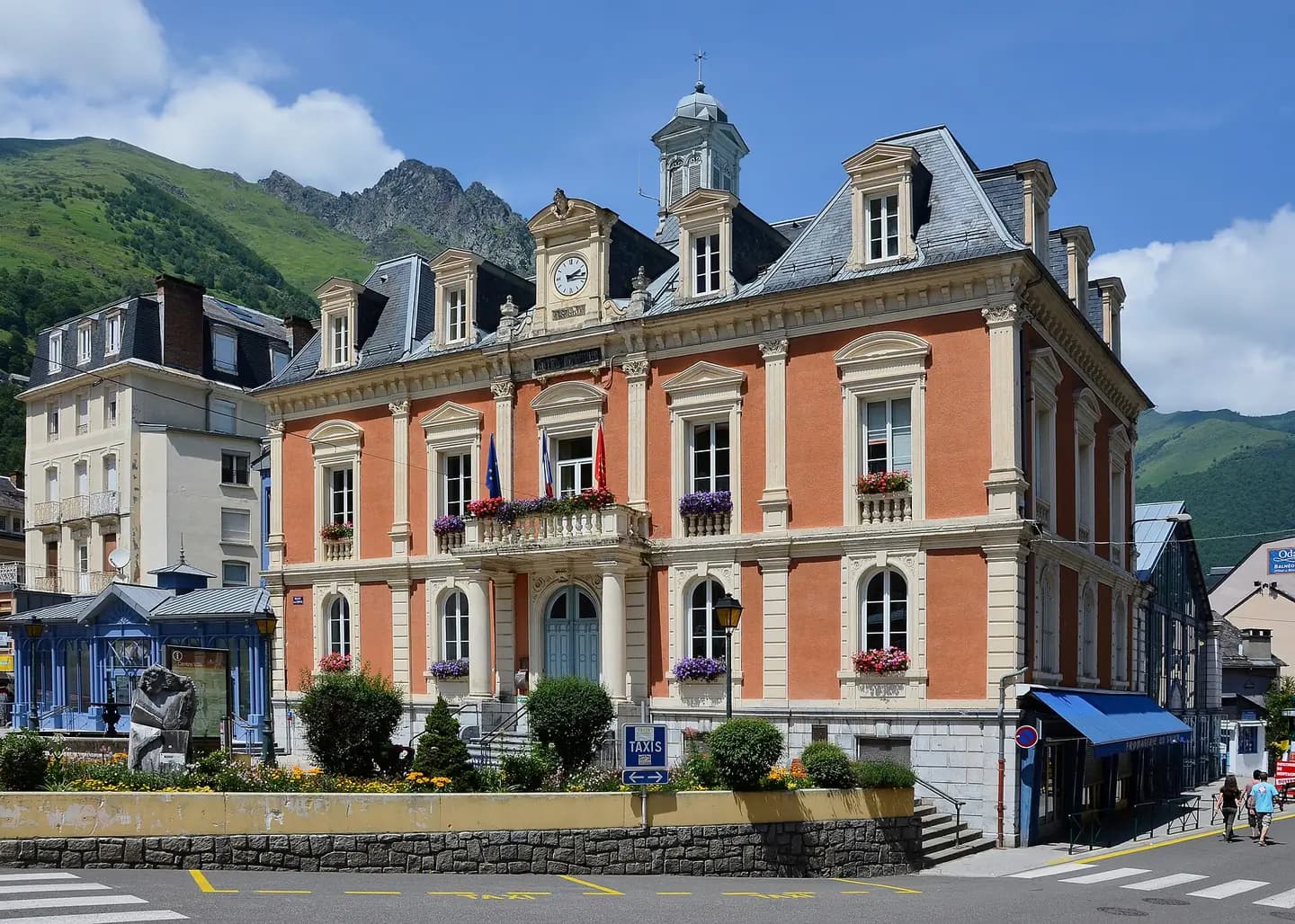 Town hall of Cauterets, Hautes-Pyrénées, France