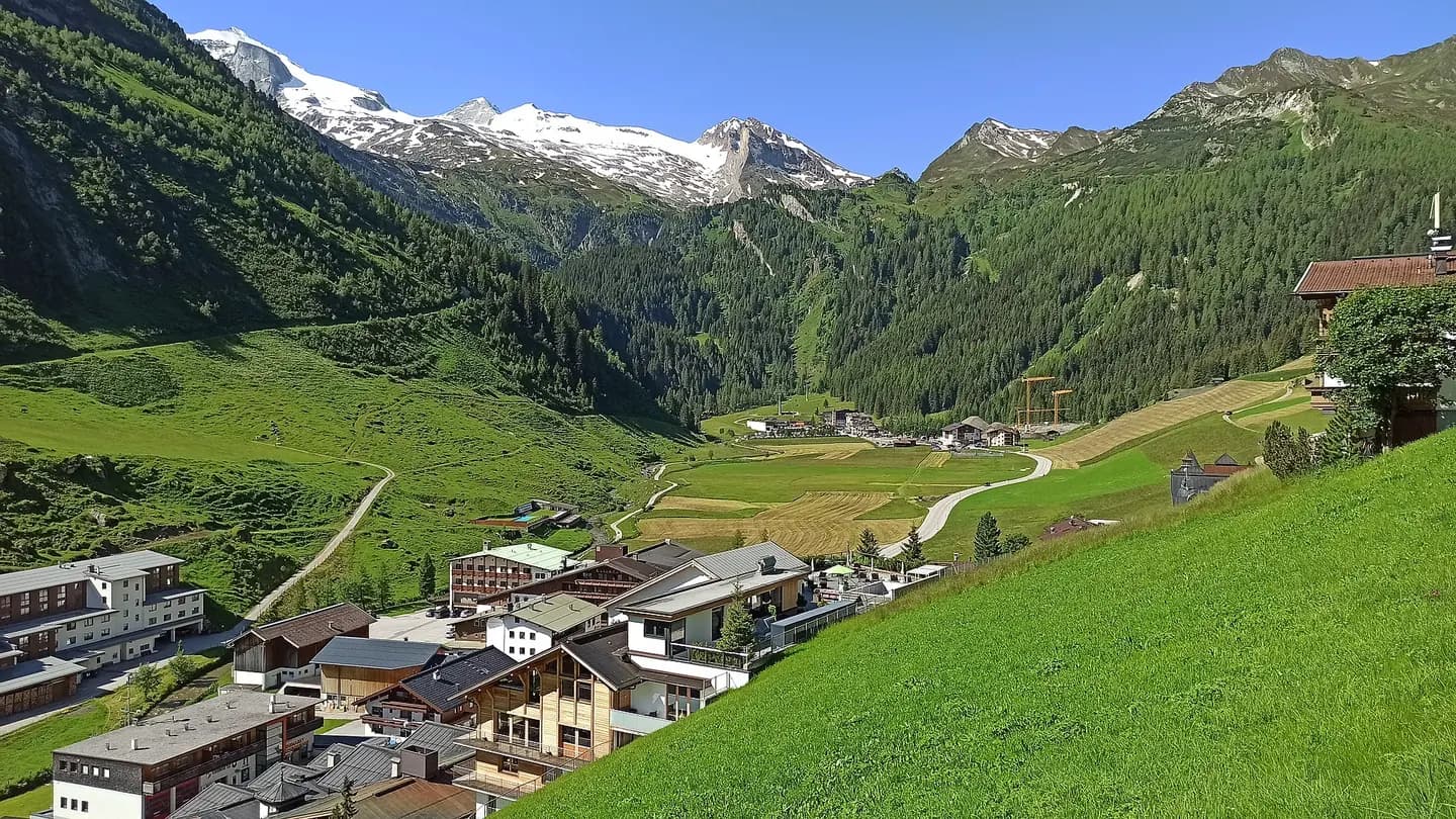 Village outlet of Hintertux, Austria