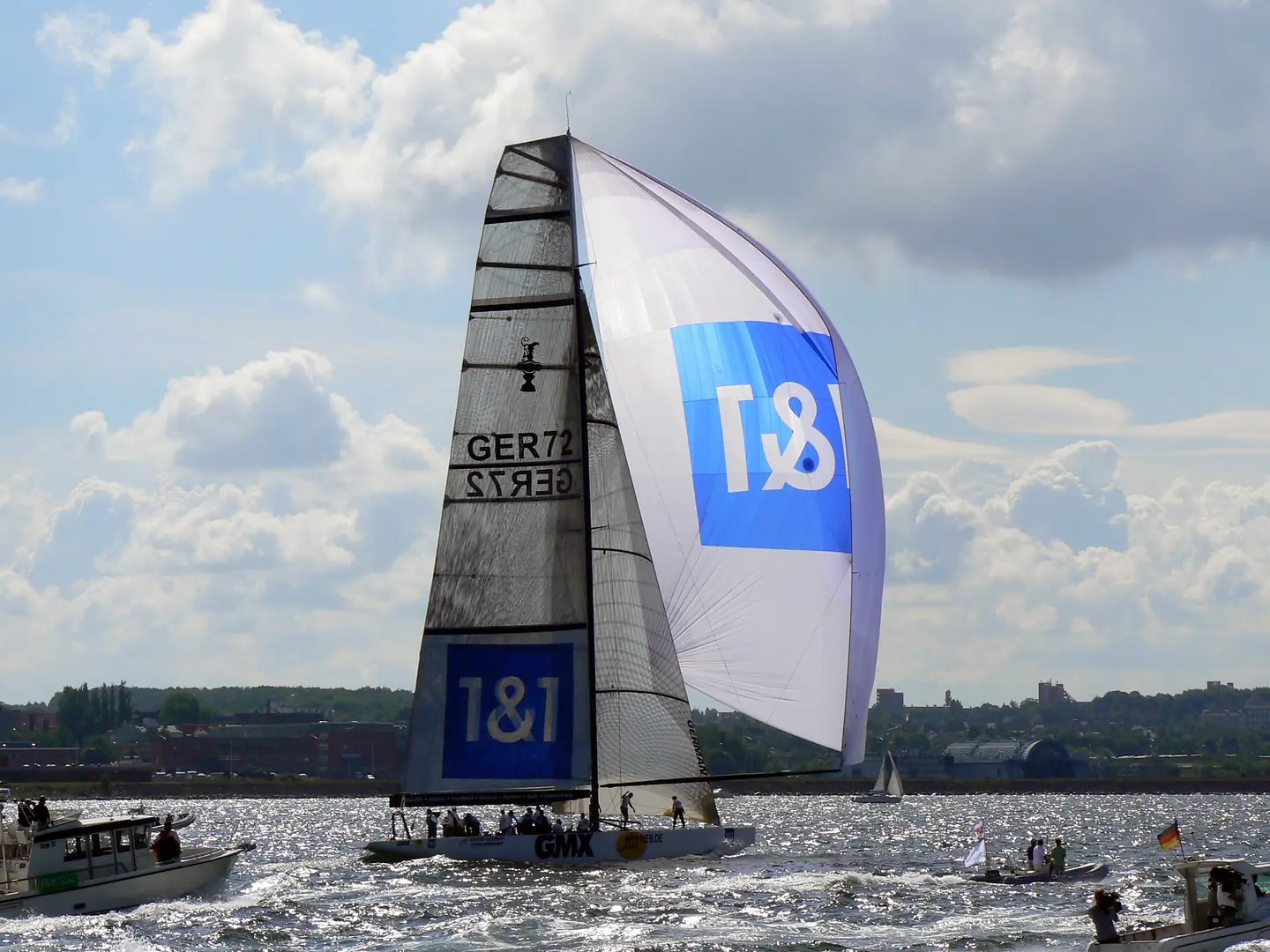 German Sailing Grand Prix Kiel 2006. United Internet Team Germany
