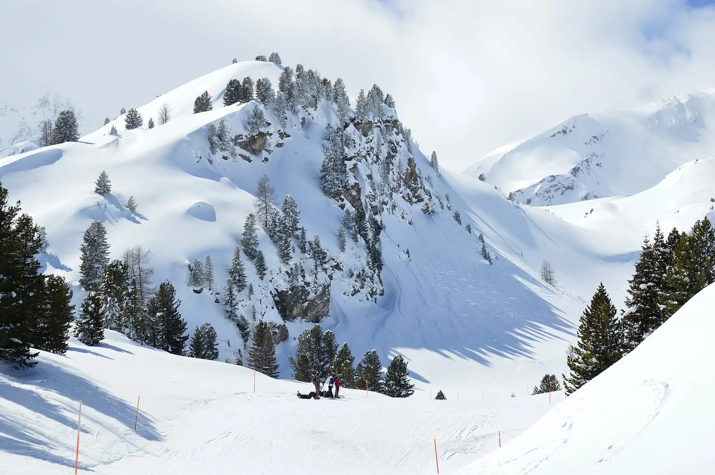 Photogenic mountain along the Ponteilles slope, La Thuile, 2024