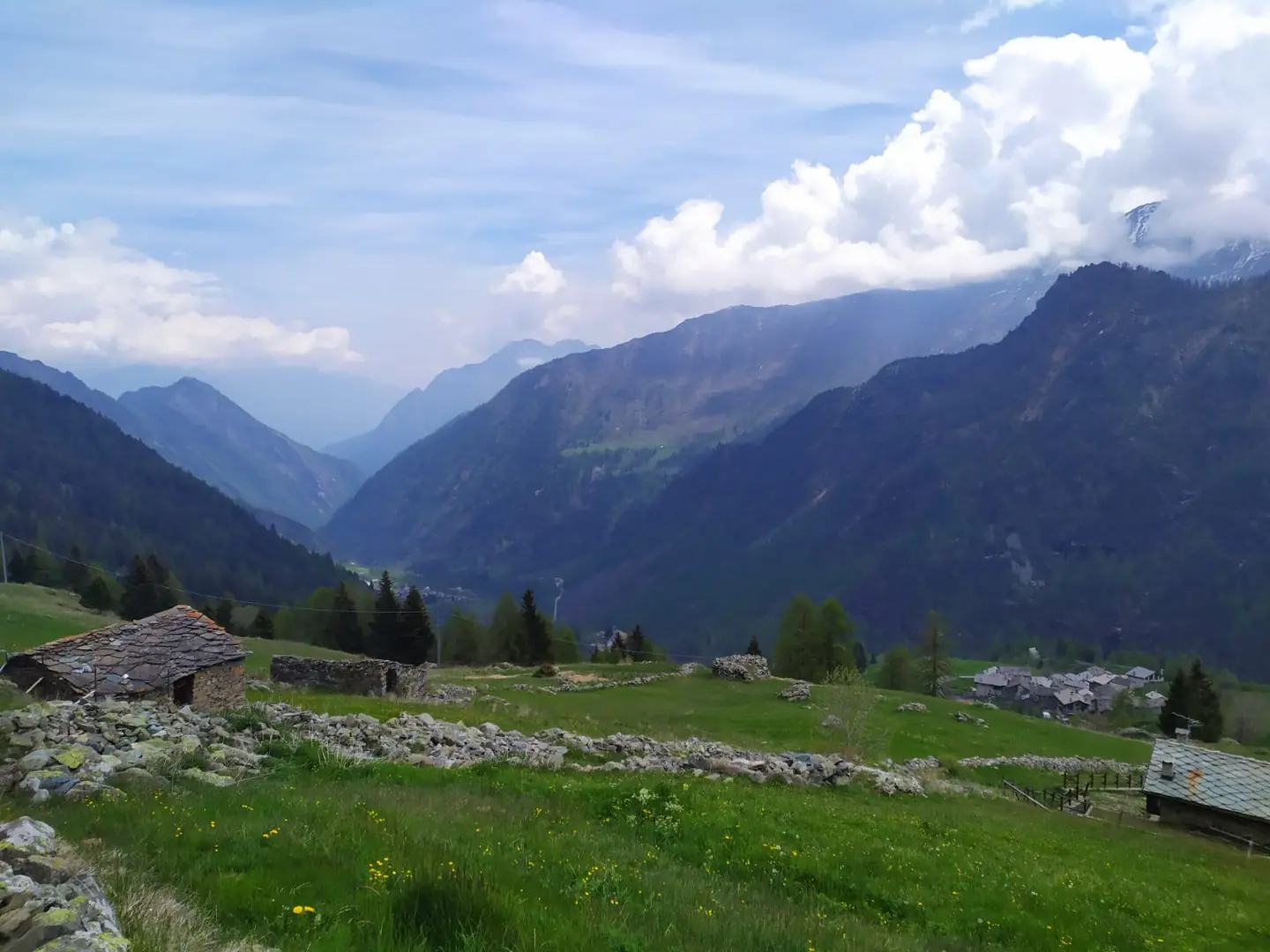 Mountain view, Alpe Motta-Madesimo, Italy