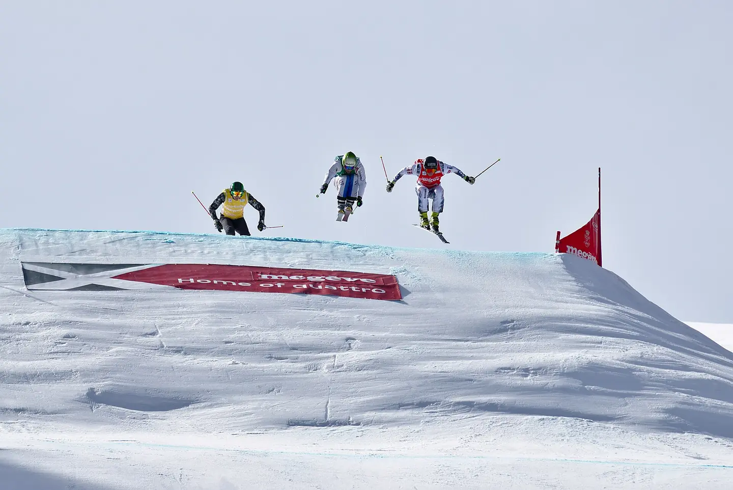 FIS Ski Cross World Cup 2015 - Megève - 20150313 - Saut