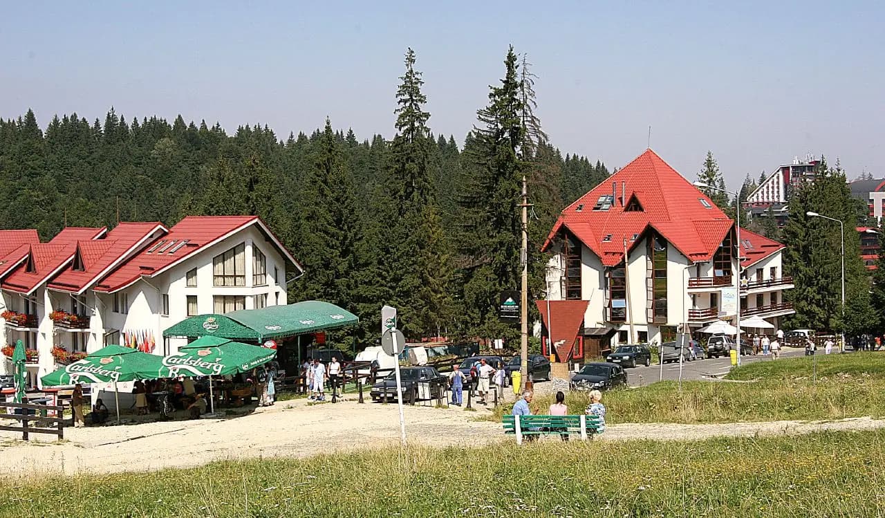 Poiana Braşov. The ski resort