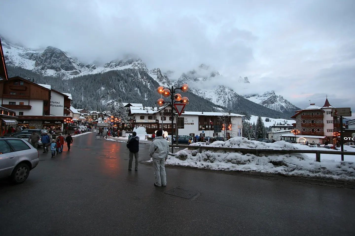 Crepuscolo a San Martino di Castrozza