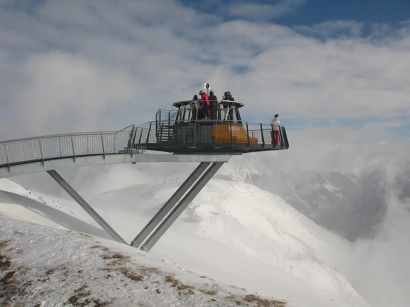 Z1 Panorama Platform Zwölferkopf. Serfaus-Fiss-Ladis. Austria, 2012