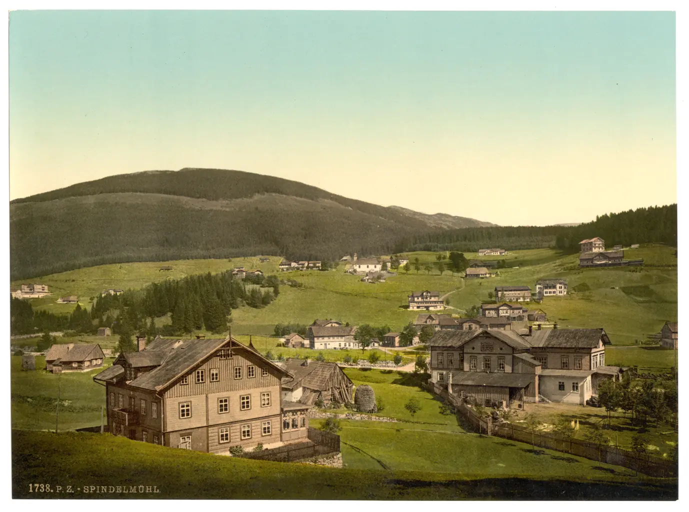 Spindelmuhl, Riesengebirge, Germany (i.e.,Špindlerův Mlýn, Czech Republic) WDL2642