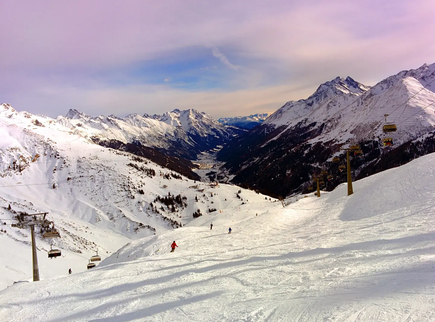 500px provided description: St Anton From Above