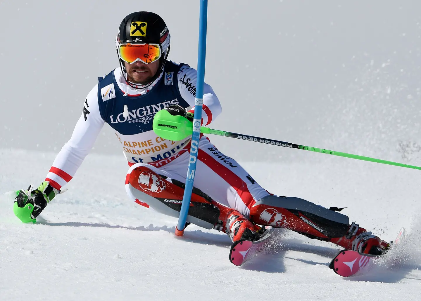 FIS alpine Ski world Championship St. Moritz,Kombinations-Slalom,man,Marcel Hirscher