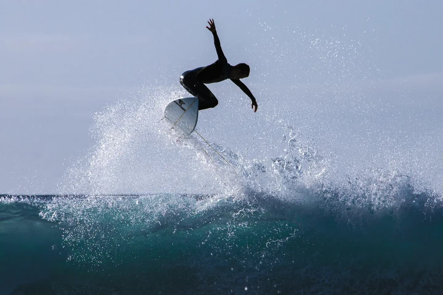 Surf at Tenerife, Canary islands