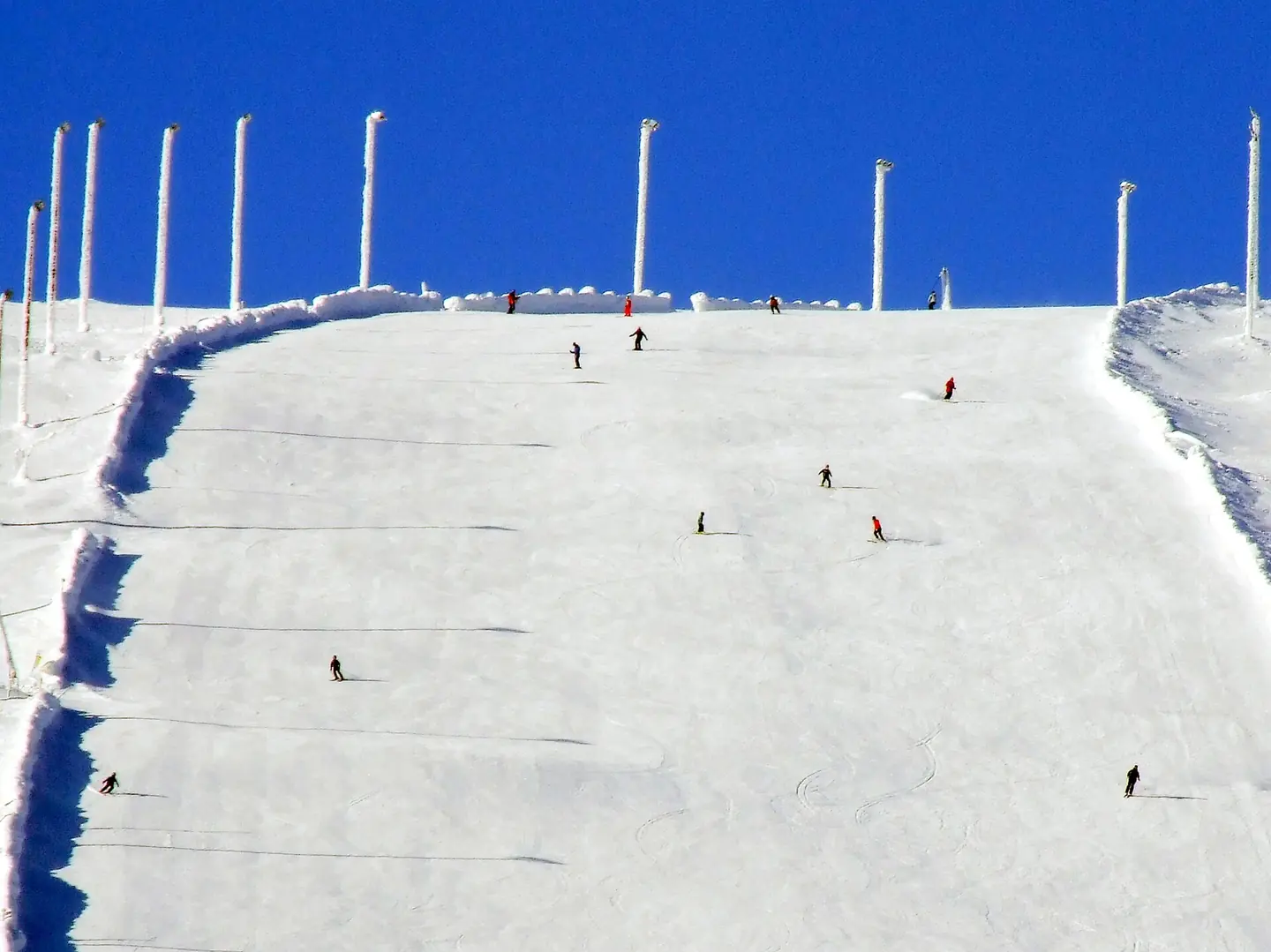 A view of a slope at Sport Resort Ylläs (aka Iso-Ylläs) in Yllästunturi