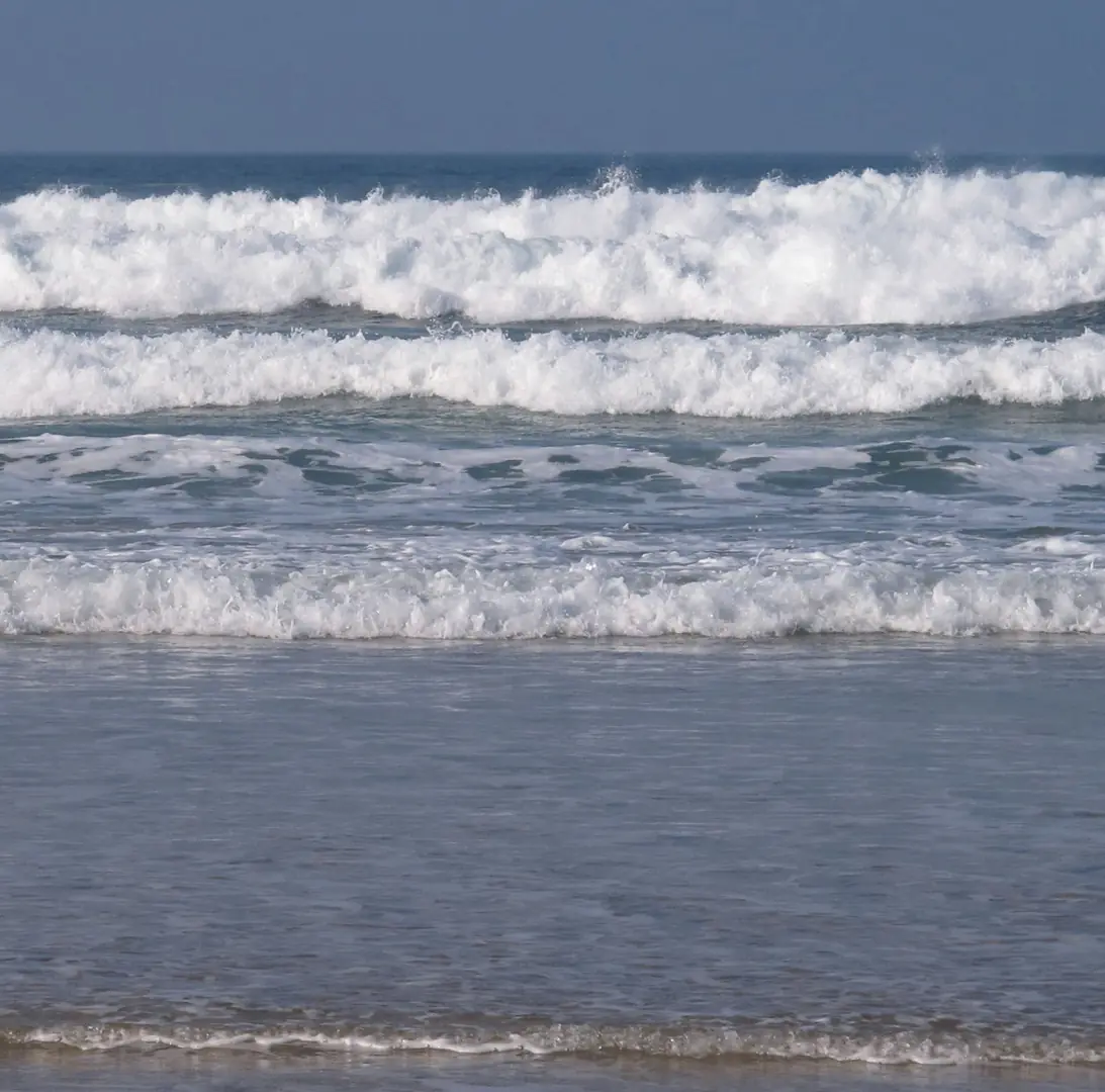 Sun, sea and surf at Constantine Bay