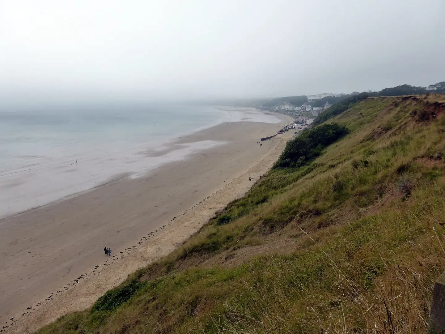 Filey Beach from the Country Park