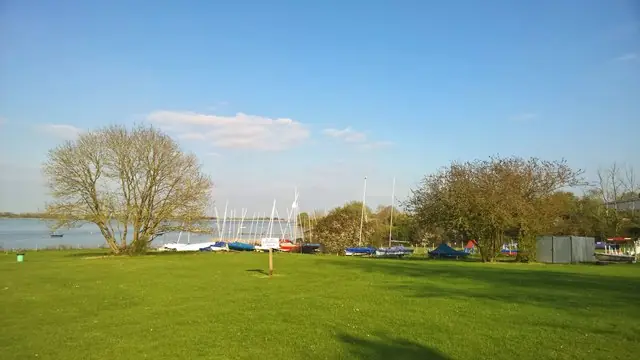 Yachts at Grafham Water Sailing Club