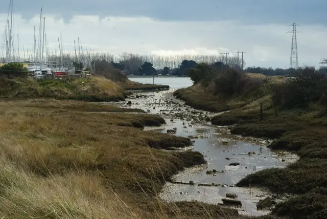 Looking Across Langstone Harbour, Hampshire