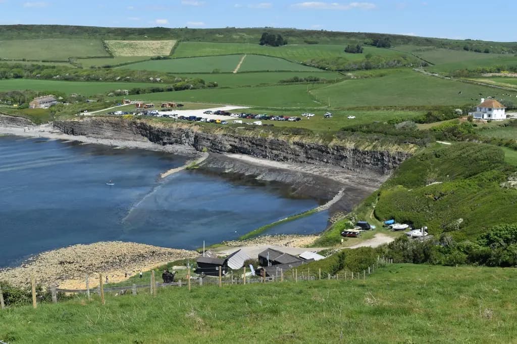 Eastern end of Kimmeridge Bay
