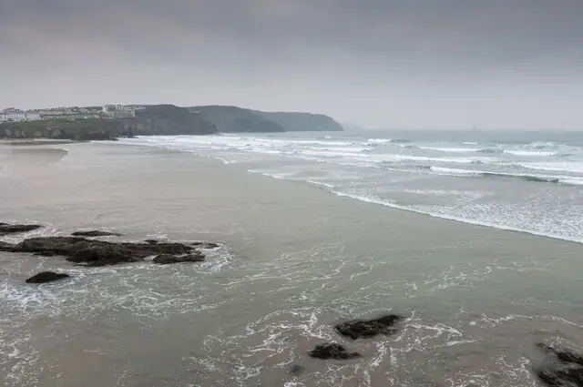 Perranporth - Looking across the beach