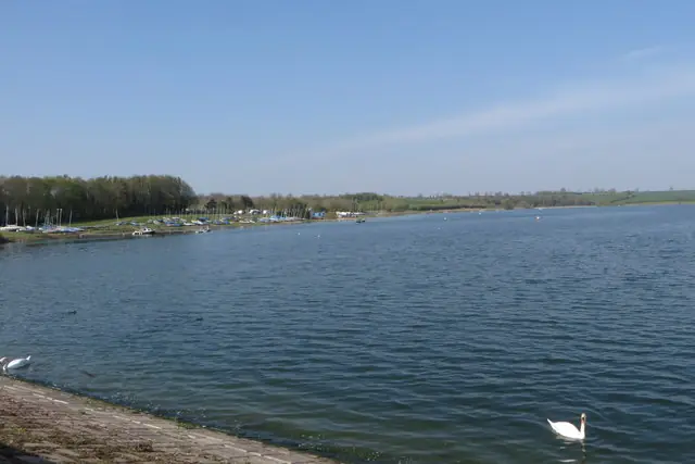 Northampton Sailing Club on Pitsford Reservoir