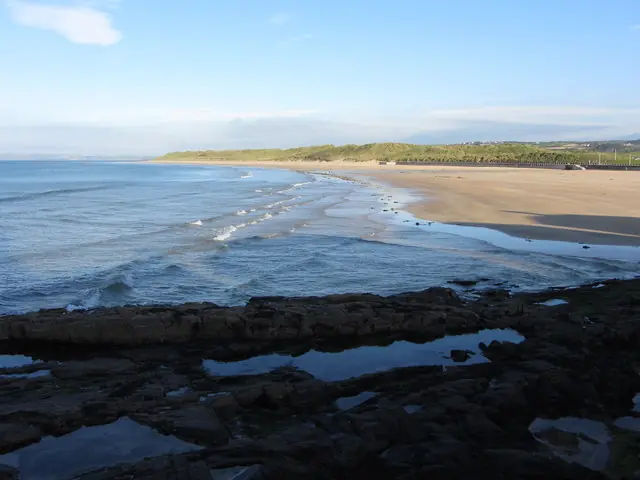 Curran Strand beach, Portrush