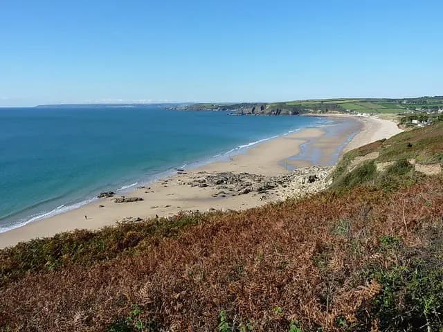 Praa Sands from Rinsey West Cliff