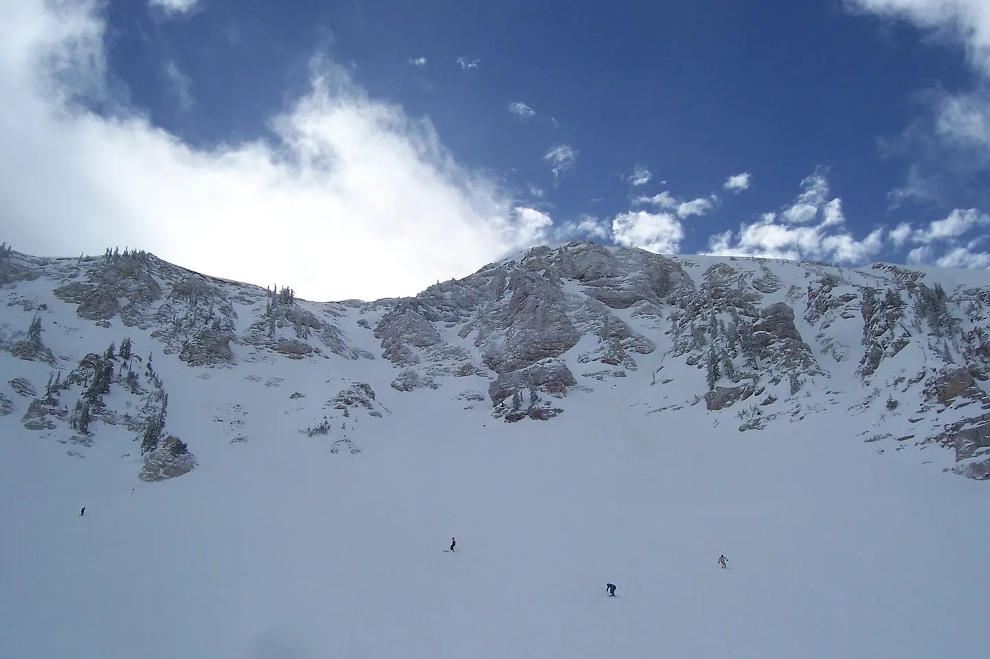 Baldy Chutes, Mount Baldy, at Alta ski resort, Utah
