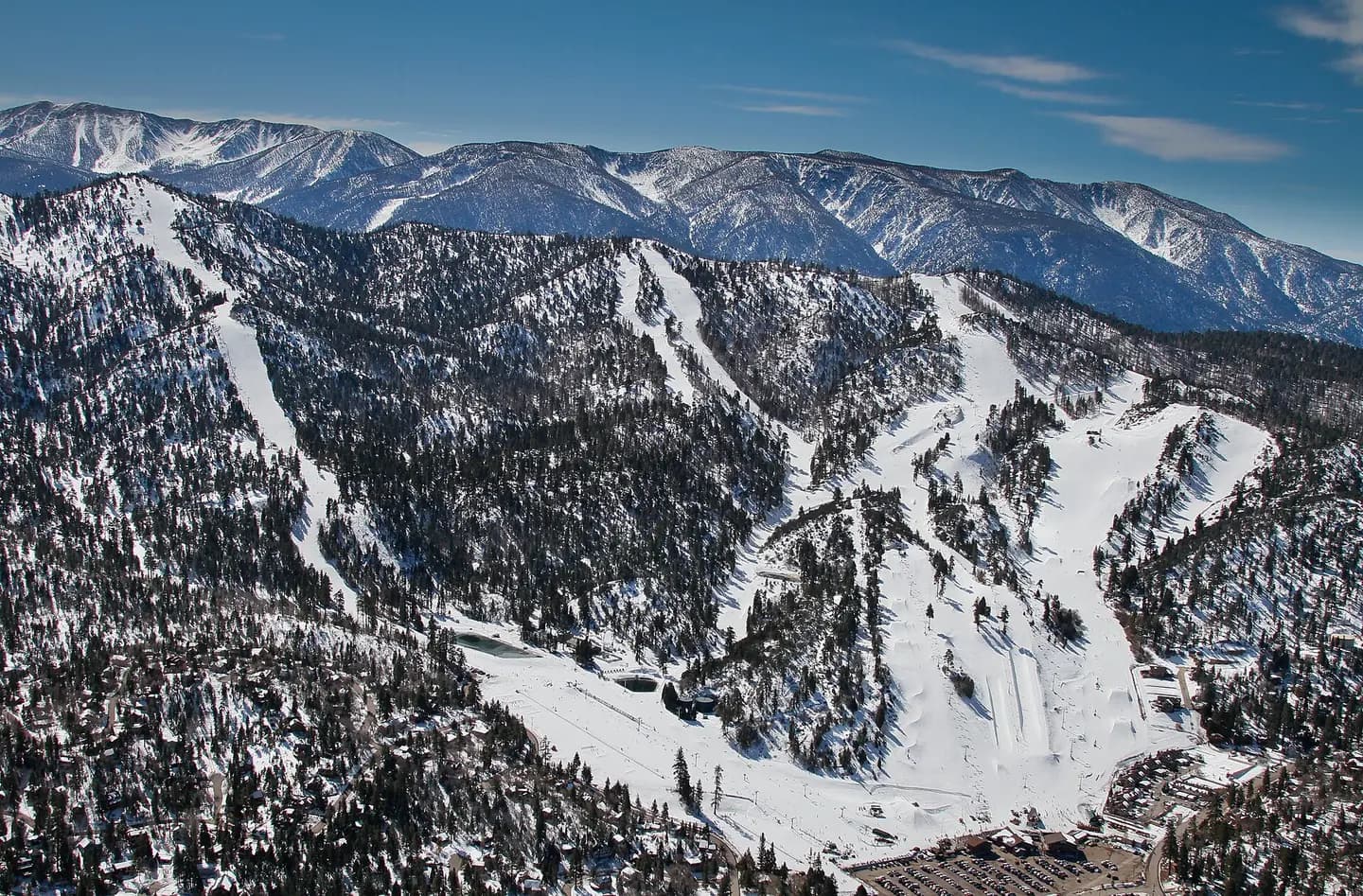 Picture of the Bear Mountain Ski Resort in Big Bear Lake, CA