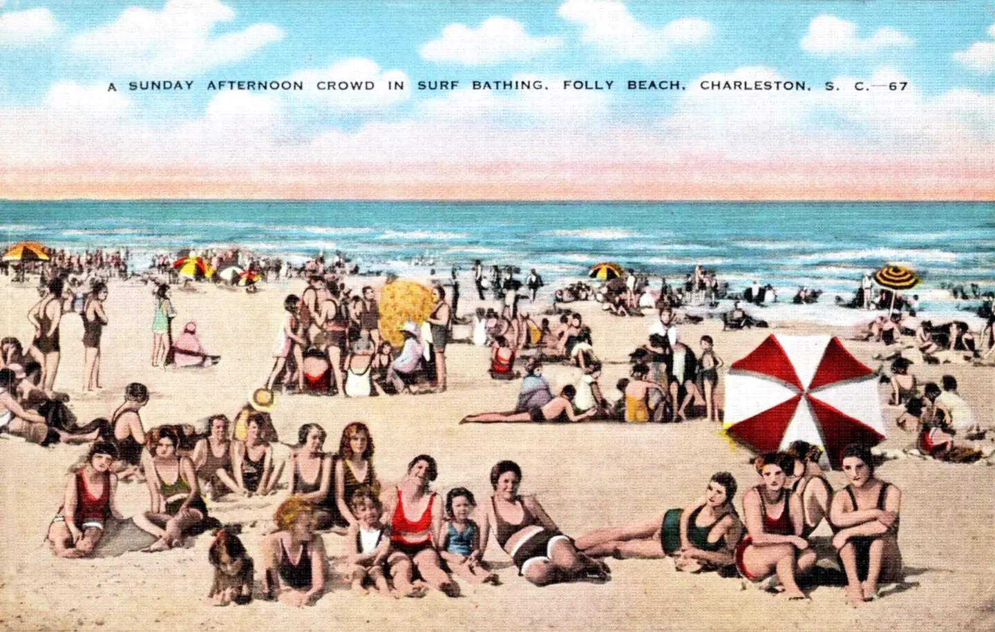 Photomechanical print (postcard) : halftone, colored Divided back No. 67