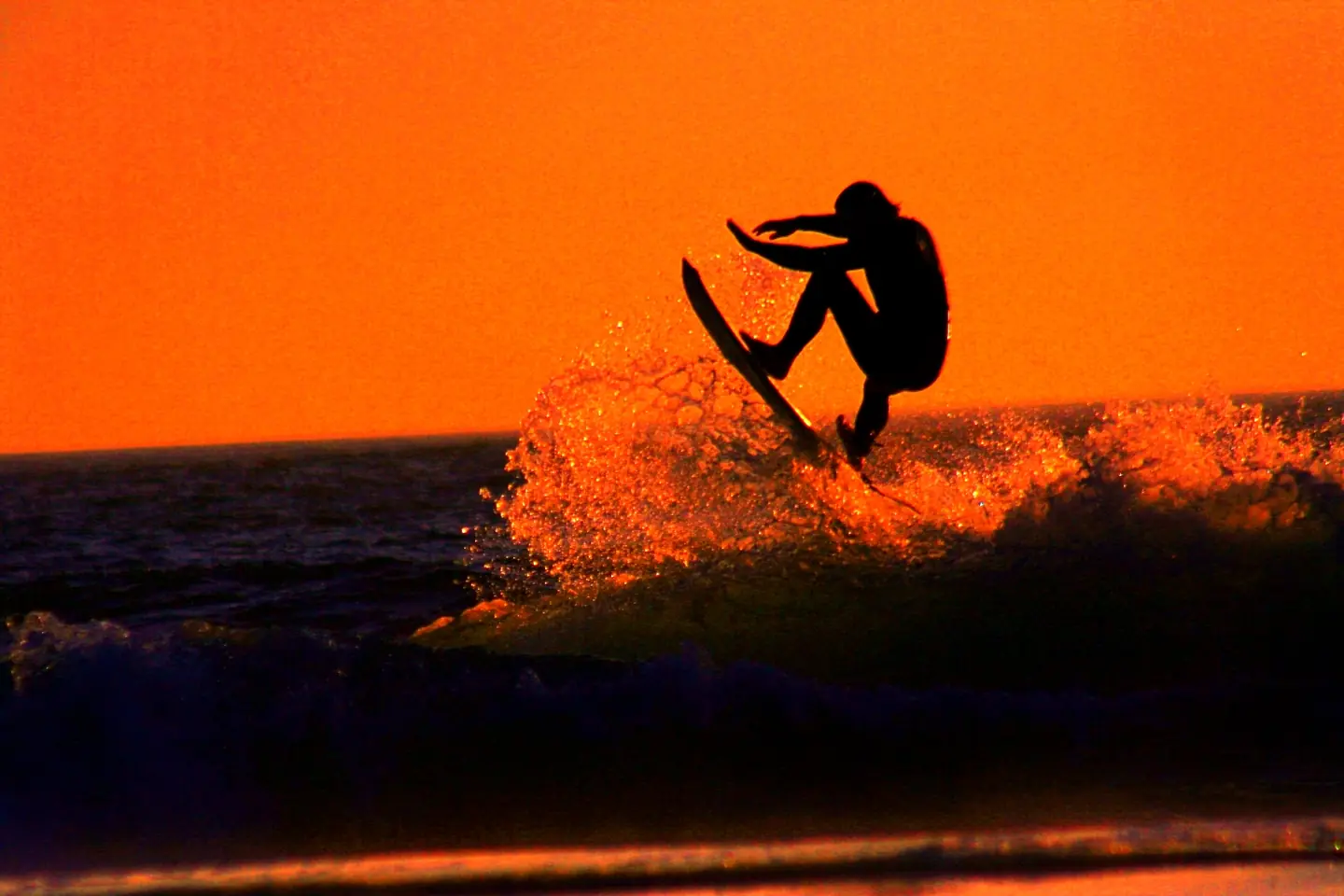 A Surfer at Ocean Beach in San Francisco Photograped by Brocken Inaglory