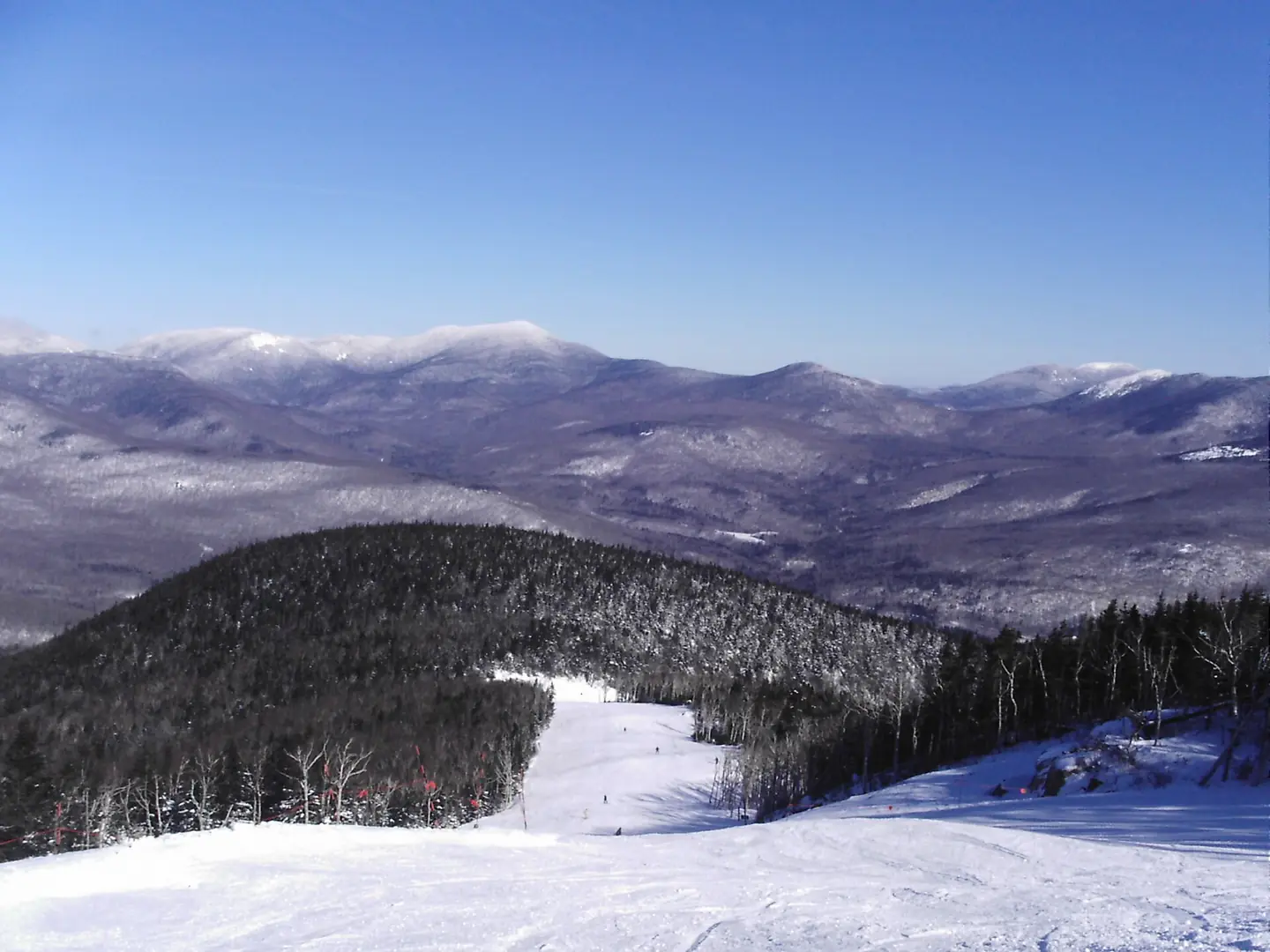The beautiful Sunday River Ski Resort in Maine