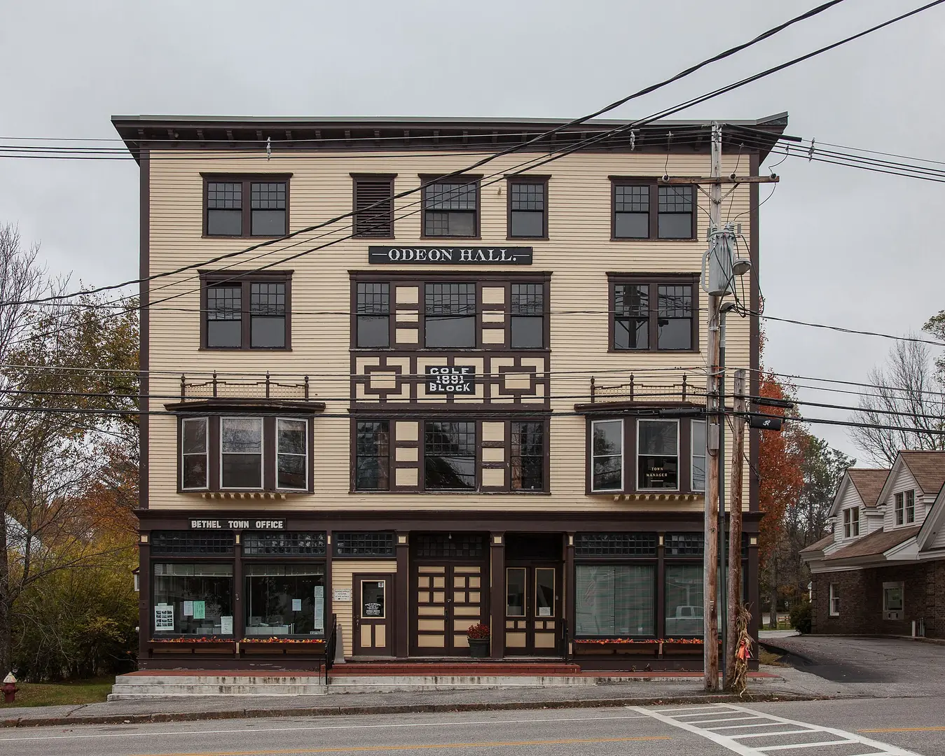 Cole Block in the historic town of Bethel, Maine. 19 Main Street